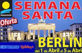 Viaja a Berlin en Semana Santa, del 1 al 5 de abril. Oferta