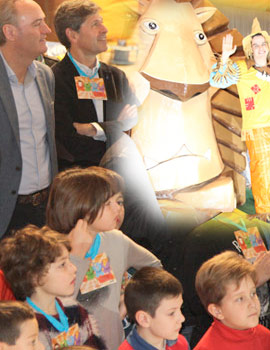 El Alcalde de Castellón, Alfonso Bataller, y el president Alberto Fabra inauguran Divertilandia