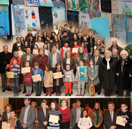 Entrega de premios del V Concurso de Tarjetas Navideñas- Premio Jesús Medrano