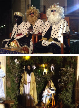 Melchor, Gaspar y Baltasar reparten regalos y alegría en Tírig