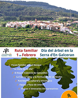 Día del árbol en la Serra d’En Galceran de Castellón