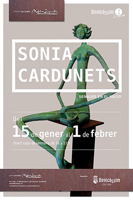 Sonia Cardunets expone sus esculturas en Benicàssim del 15 de enero al 1 de febrero