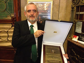 El Playas protagonista en la Gala del Atletismo en Madrid