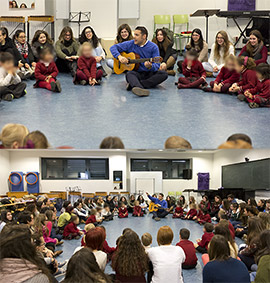 Ágora Lledó IS participa en una “Master Class” con estudiantes del grado de Maestro Infantil en la UJI