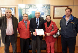 La Cruz Roja agradece al Puerto de Castellón su colaboración en la campaña de recogida de alimentos de navidad