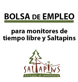 Saltapins convoca una bolsa de trabajo de monitores de tiempo libre
