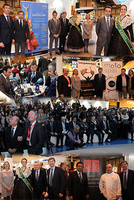 Intensa actividad en el Día de la Comunidad Valenciana en FITUR