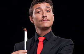 Nacho Diago presenta su espectáculo de magia en Benicàssim
