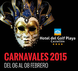 Disfruta de los carnavales en el Hotel del Golf Playa de Castellón