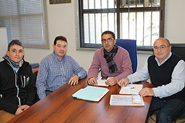 Concentración de Vespas y Lambrettas en Benicàssim