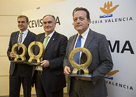 Cevisama 2015, Kerafrit, Neos Additives y Natucer, Premios Alfa de Oro