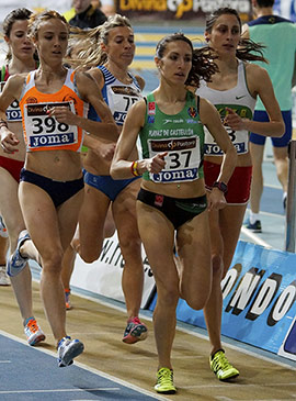 Laura Méndez 9,12,73, mejor marca española de 3.000 metros