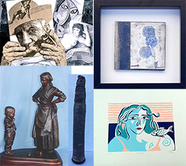 Exposición de arte a favor de la Fundación Borja Sánchez