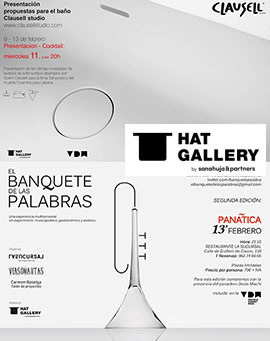 HAT GALLERY colabora en dos actividades dentro de la VALENCIA DISSENY WEEK 2015