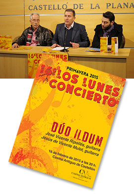 Presentación de la nueva edición del ciclo Los Lunes Concierto en Castellón