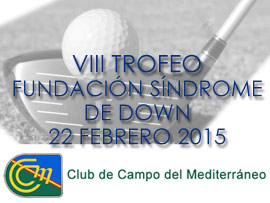 Próximo trofeo de Golf Fundación Síndrome de Down