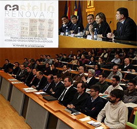Inauguración de las Jornadas Renova´t sobre rehabilitación, accesibilidad y eficiencia energética en la edificación