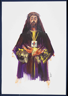 El Cristo de Medinaceli inspira los pinceles de Lorenzo Ramírez
