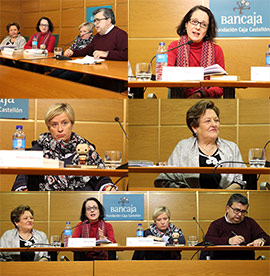 Novela negra y mujer, mesa redonda en Fundación Caja Castellón