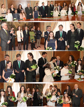 Acto de presentación del programa de las Fiestas de la Magdalena en Bankia