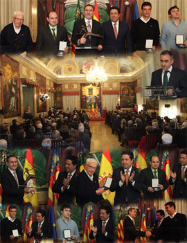 Acto de entrega de los I Premios de la Provincia de la Diputación