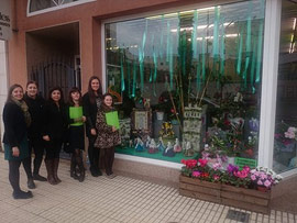 La floristería Los Claveles gana el concurso de escaparates de Magdalena