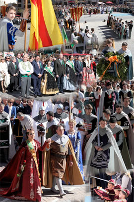 Acto de homenaje al Rey Jaime I