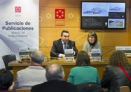 Presentación del libro 'Castell de Cabres' en la Diputación de Castellón
