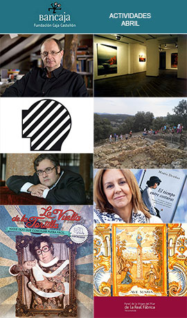 Fundación Caja Castellón: actividades abril