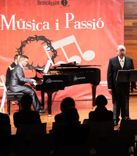 Música i Passió de Benicàssim comenzó con Concert de Quaresma