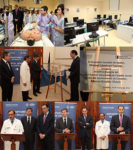 Inauguración del edificio docente del Hospital General Universitari de Castelló