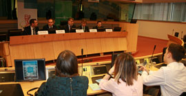 Presentación de la publicación 'Castellón, city of Opportunities and Investments' en Bruselas
