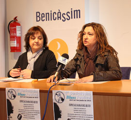 Presentación de la IV edición del Blues Festival en Benicàssim