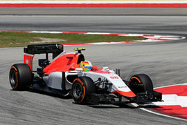 Roberto Merhi acelera hacia su debut