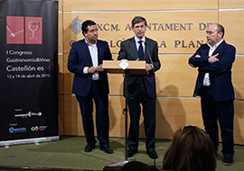 Presentación del I Congreso de Gastronomía y Vino de Castellón