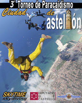 Torneo de Paracaidismo Ciudad de Castellón 4 y 5 de abril