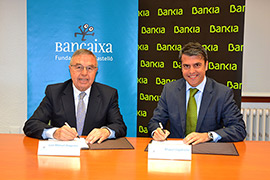 Bankia y Fundación Caja Castellón apoyan programas de atención social