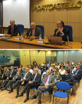 Charla sobre el IVA a la importación y presentación de la ventanilla única aduanera en PortCastelló