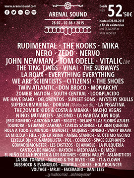 We Are Scientists, The Shoes,Twin Atlanticy nuevas confirmaciones del Arenal Sound 2015