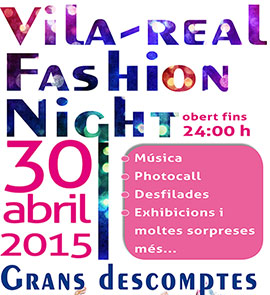 Vila-real celebra su segunda Fashion Night, el jueves 30 de abril