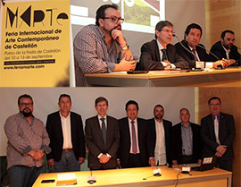 Presentación de la Feria de Arte Contemporáneo de Castellón, MARTE