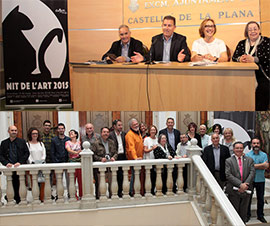 Presentación de la Nit de l’Art 2015 Castellón