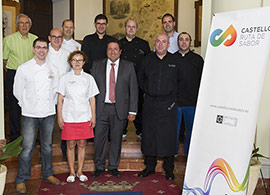 8 platos 8 chefs 8 vinos, jornada gastronómica de 8 comarcas de Castellón