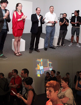Inauguración de la exposición de Hábitat Artístic Castelló 2014/2015