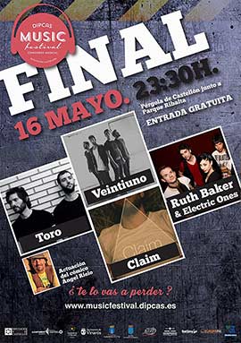 Final del Dipcas Music Festival, con sorteo de 2 entradas para el Arenal Sound