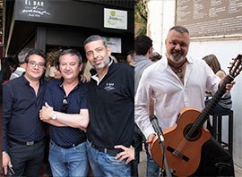 Actuación  de Keko en el Bar del Mercat de Castellón