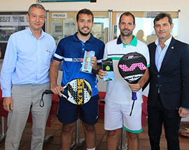 Alfredo García y Luis Parra vencen en el Open de padel Automocion Cano-kia