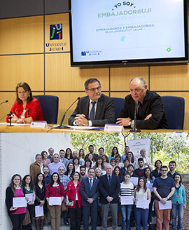 Tercer aniversario del programa de Embajadores y Embajadoras de la UJI