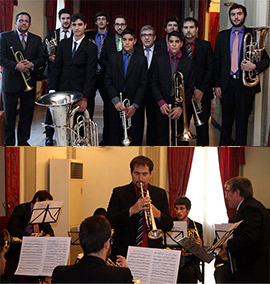 Concierto de Arbó Brass Ensemble en Castellón