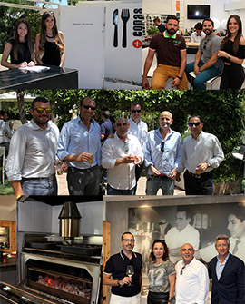 Presentación del nuevo horno de carbón en como antes Benicasim